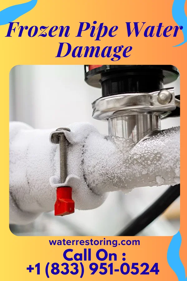 Frozen Pipe Water Damage in Golf, IL